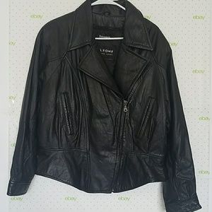 Wilsons Leather Womens Bomber Jacket Size XL